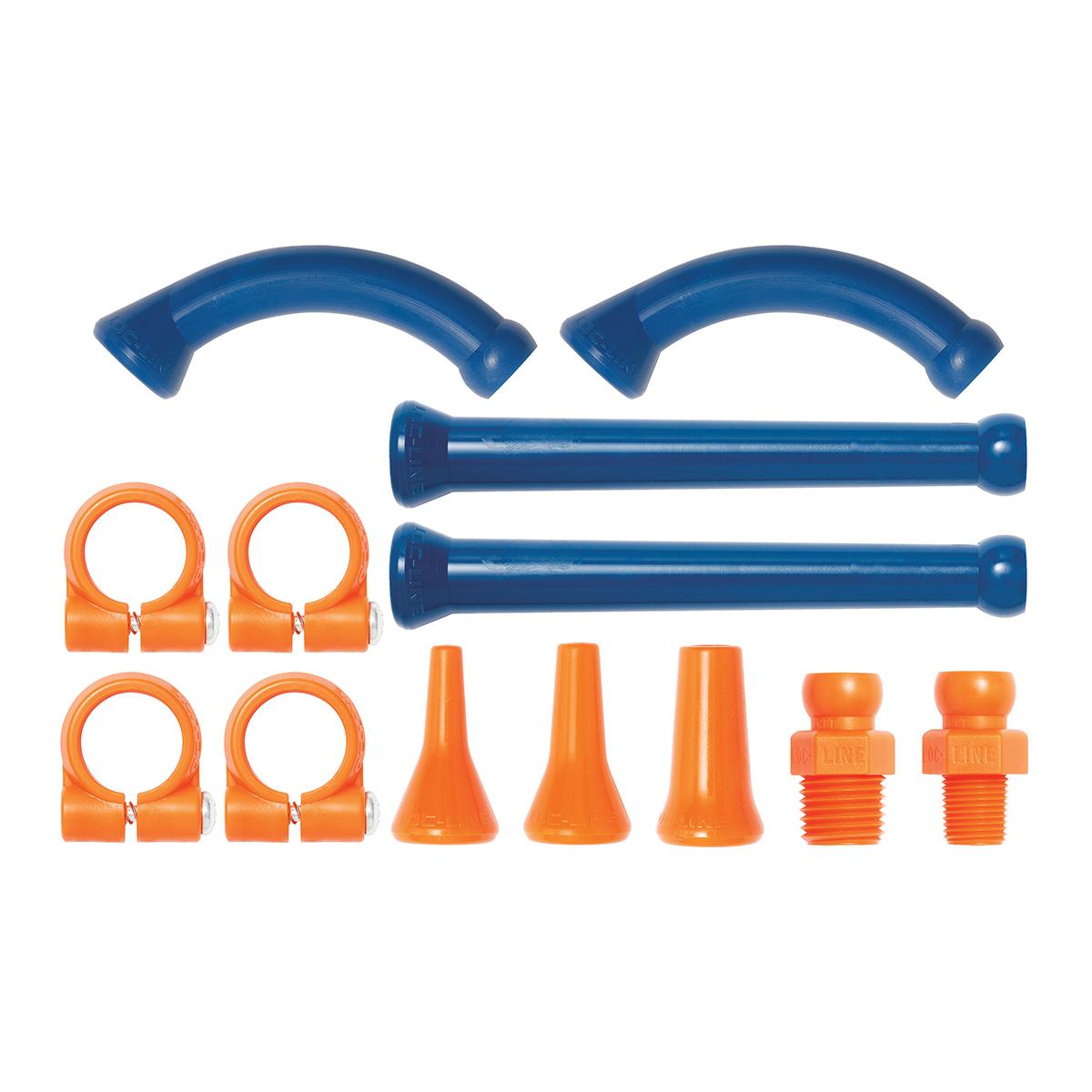 Pack of 1/4" Extended Elbows Loc-Line® USA Original Modular System #41491 4 